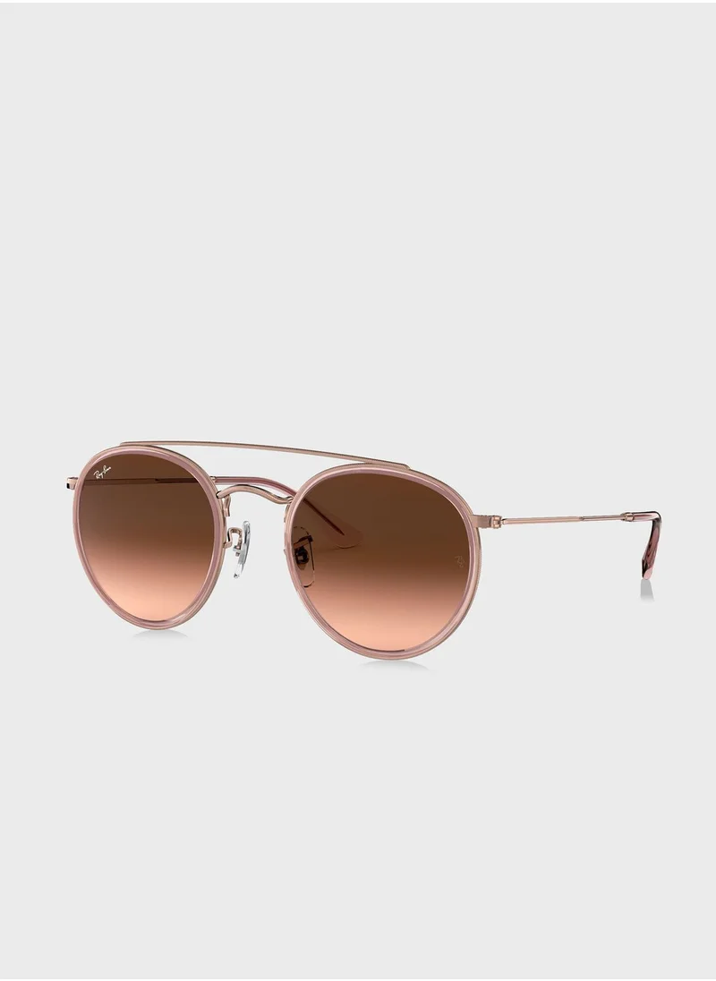 Ray-Ban 0RB3647N Double Bridge Sunglasses