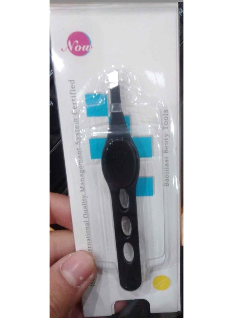 now Stainless steel eyebrow tweezers / Various colors - Image 1