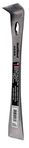 Red Devil 4050CL Classic Scrape & Pry Bar - Heavy-Duty Multi-Purpose Tool, Hardened Steel Construction, Dual Chisel Edges - Image 3