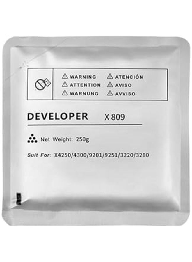 X809 X804 متوافق حبر حامل الحديد المطور أسود 250 جرام لـ X4250 X4300 X9201 X9251 X3220 X3280 - Image 2