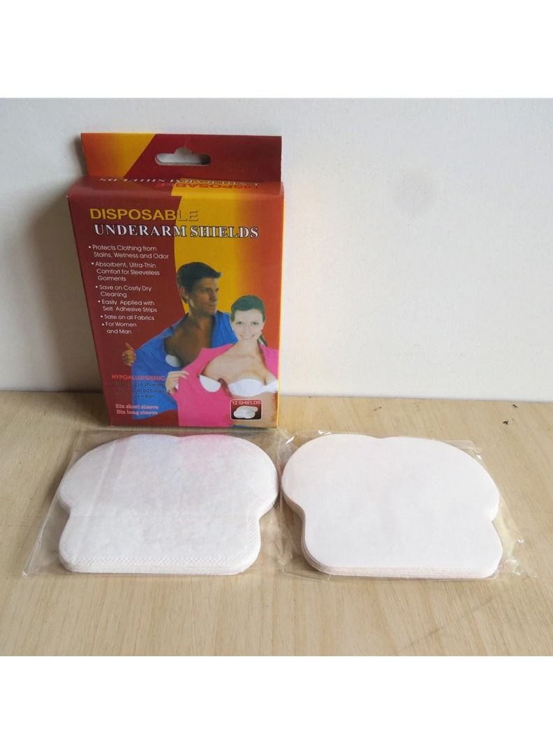 Generic Summer Dress Disposable Armpit Sweat Pad Large Size Absorb Keep Dry Sticker Prevent Antiperspirant  - Image 5