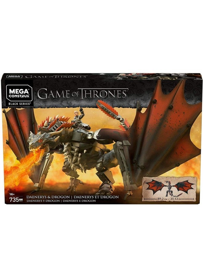 Mega Brands Mega Construx Game of Thrones Daenerys & Drogon  - Image 1