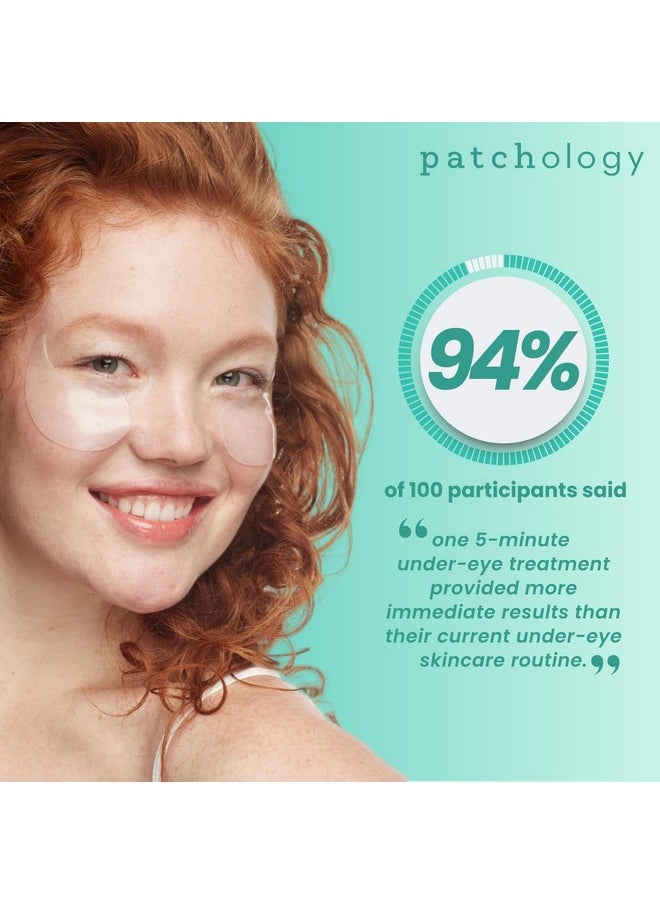Patchology Patchology Rejuvenating Under Eye Gels - Hydrating Eye Mask w/Caffeine, Hydrolyzed Collagen & Centella Asiatica- Under Eye Patches For Dark Circles - Minimize Puffiness & Wrinkle Reducer - 30 Pairs  - Image 4