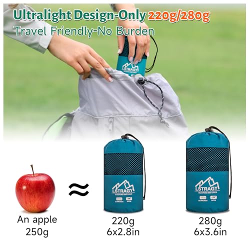 LSTRAGY Ultralight Sleeping Bag Liner, 7.8oz Satin Sleep Sack, Comfy Breathable & Cooling & Silky Soft liner, Travel Sheets & Adult Sleep Sack with 2 Way Zipper, Ideal for Backpacking, Hotel, Camping, Hostels - Image 2