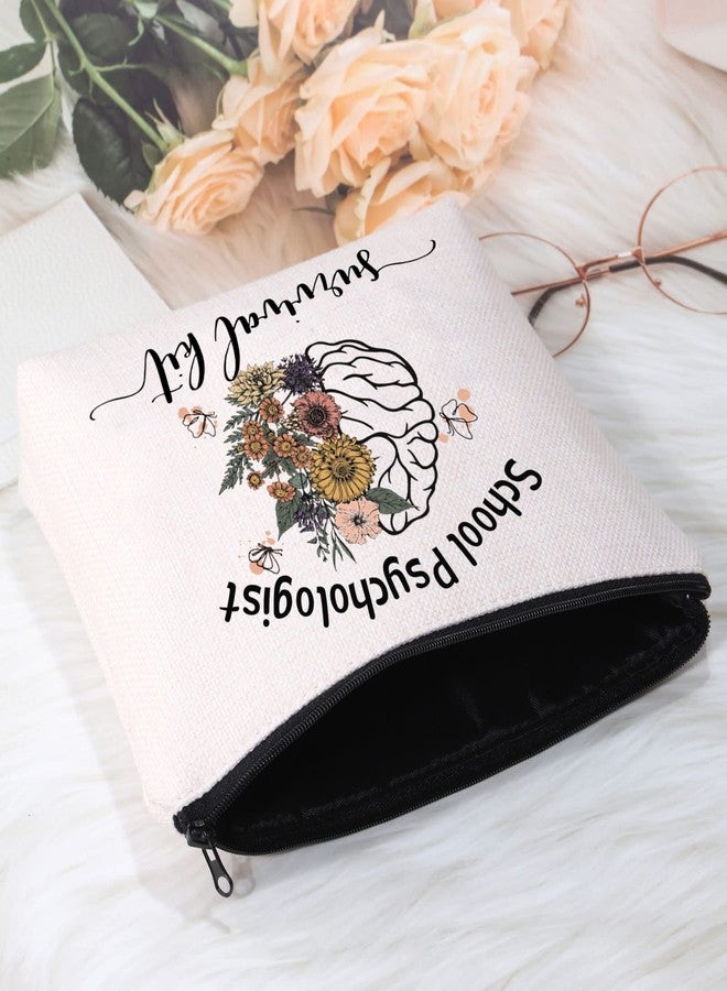 POFULL Psychologist Gift Psych Gift Psychologist survival kit Cosmetic Bag Psych Therapist Appreciation Gifts (Sc Psychologist bag) - Image 3