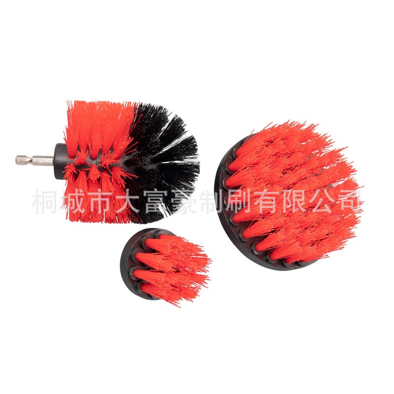 Supply 23.54Inch Electric Drill Brush Three-Piece Set Electric Cleaning Plastic Brush Car Toilet Brush Electric Brush - Image 5
