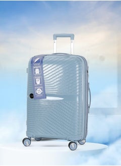 VIPTOUR Trolley Luggage 3 Pieces Set PP Hard Side Bag 360 Degree Spinner Wheels Trolley Luggage Set with TSA Lock  - Image 2
