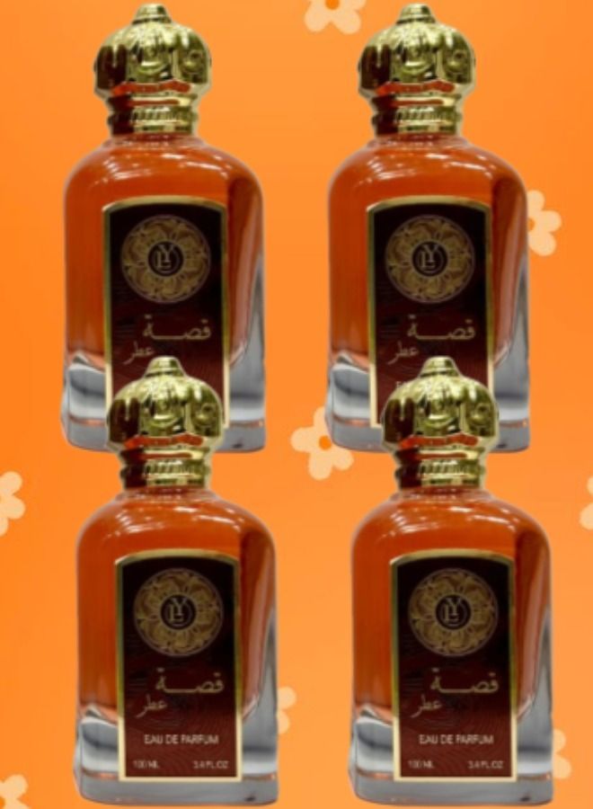 LY 4 Pieces Qissah classic collection perfume 100ML - Image 1