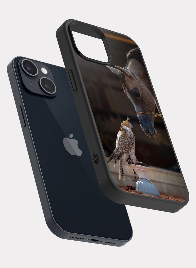 PXLAAT iPhone 14 case cover Hawk And Horse - Image 2