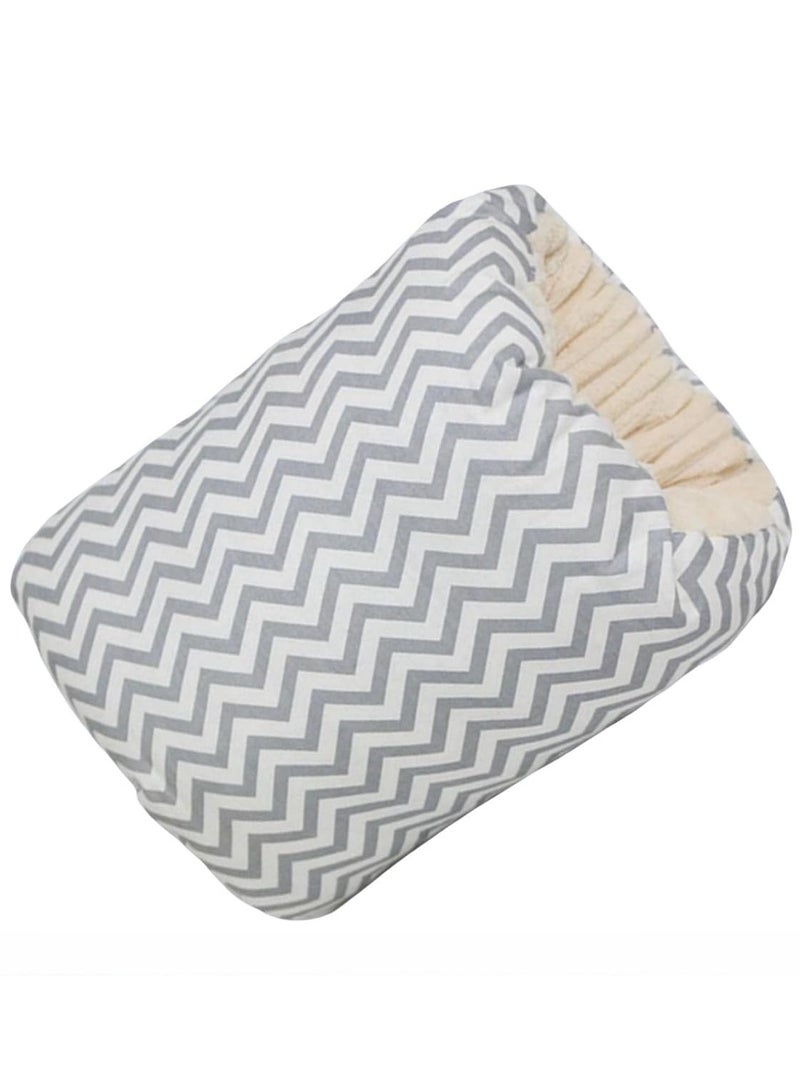 Feeding Pillow - Multifunctional Arm Pillow, Cozy Cradle Nursing, Soft Head Support & Protection Pillow for Breastfeeding, Head Shape Pillow, Slanting Baby Pillow, Perfect Comfort for Mom and Baby  - Image 1