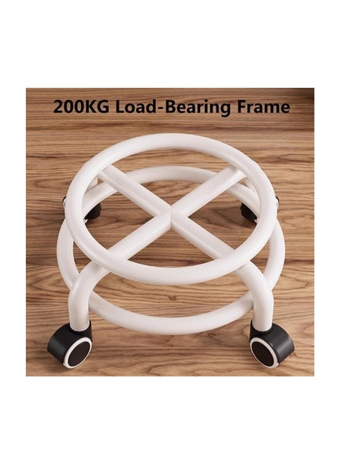 Royal Chair 360° - 6 cm Thick Leather Base For Superior Comfort In Work And Relaxation. Ideal For Housework And Children's Rest.Easy Cleaning And Flexible Use. - Image 5