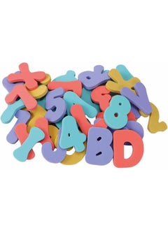 Nuby Nuby Baby Bath Soft Letters and Numbers Activity Fun Toy for Babies and Infants  - Image 1