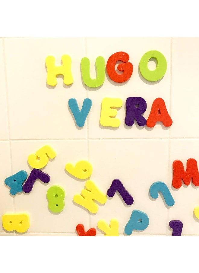 Nuby Nuby Baby Bath Soft Letters and Numbers Activity Fun Toy for Babies and Infants  - Image 4