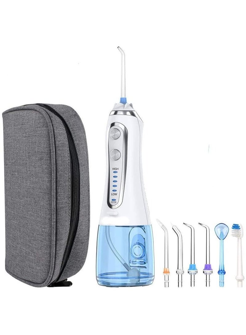 Generic Oral Irrigator Water Floss USB Rechargeable Irrigator portable Irrigator 300ml teeth Dental Water Flosser with Travel Bag - Image 1