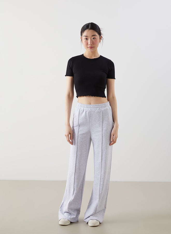 LC WAIKIKI Crew Neck Women's Crop  - Image 2
