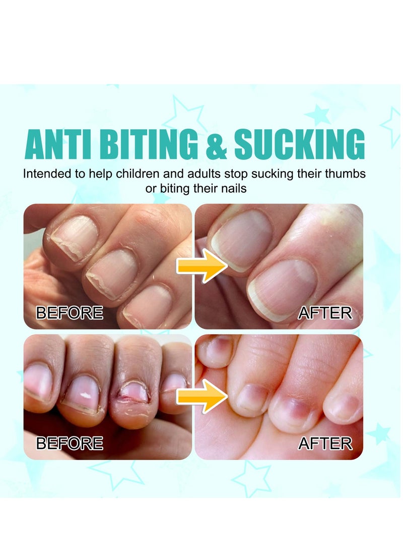 EELHOE - Nail Biting Soothing for Kids，100% Natural and Kids Safe Bitter Taste, No Bite Nail Polish for Stop Thumb Sucking（10ml） - Image 1