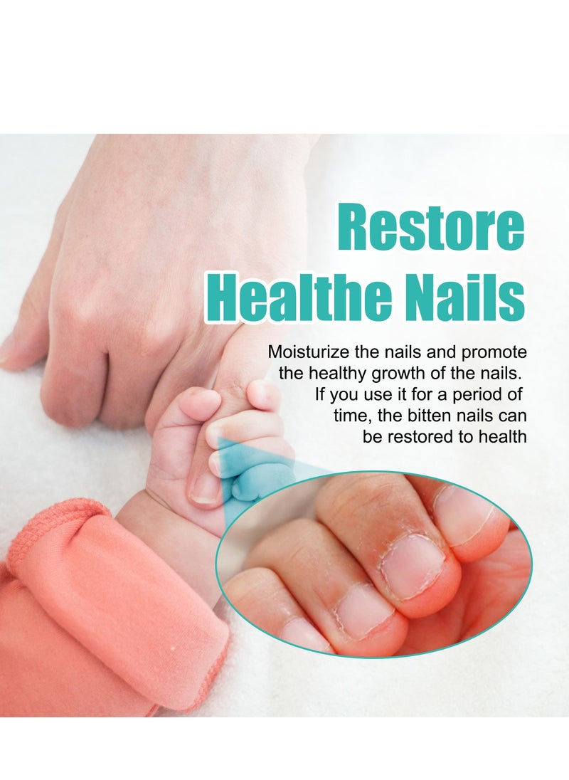 EELHOE - Nail Biting Soothing for Kids，100% Natural and Kids Safe Bitter Taste, No Bite Nail Polish for Stop Thumb Sucking（10ml） - Image 1