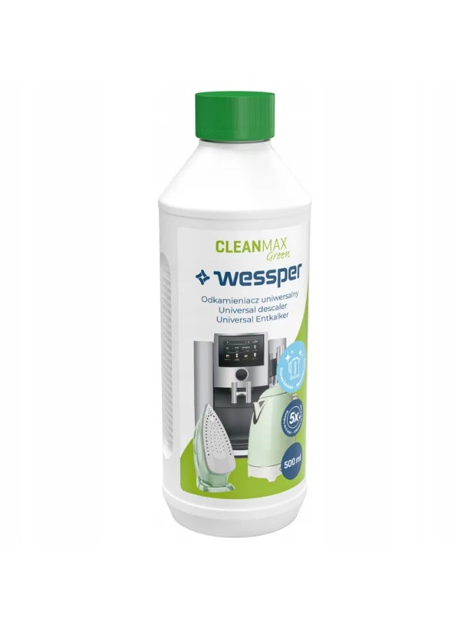 Wessper CleanMax Descaler 500 ml – Coffee Machine Descaler - Image 2