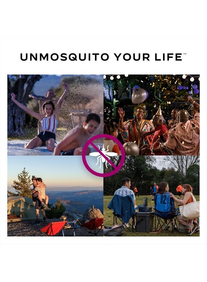 THERMACELL Patio Shield Mosquito Repeller, Blue; Highly Effective Mosquito Repellent for Patio; No Candles or Flames, DEET-Free, Scent-Free, Bug Spray Alternative; Includes 12-Hour Refill - Image 3