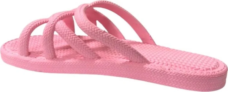 جيزر 12494 Pink Women's Anti-Slip Knitted Slippers