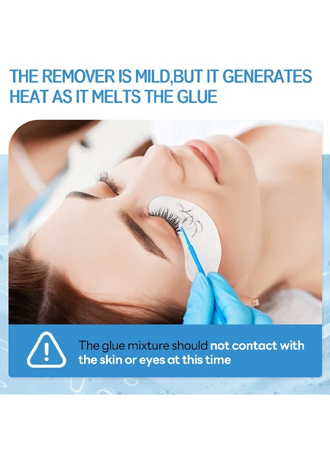 ARISON LASHES Eyelash Extension Remover Cream 5G, Lash Extension Remover Dissolves Powerful For Lash Extensions Lash Glue Remover Low Irritation For Sensitive Skin, Lash Clusters Cream Lash Glue Remover - Image 5