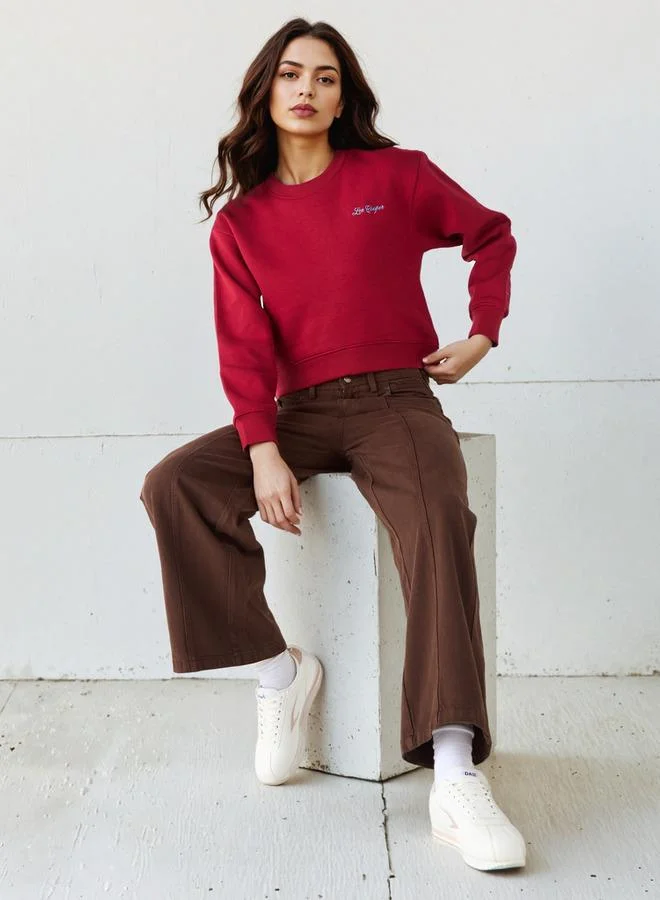 Lee Cooper Lee Cooper Logo Print Sweatshirt