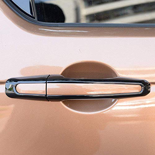 igersaw 3 Colors Door Handle Frame Trim For Range Rover Evoque 2012-2017 Range Rover Sport 2014-2016 Car Accessories (Black) - Image 3