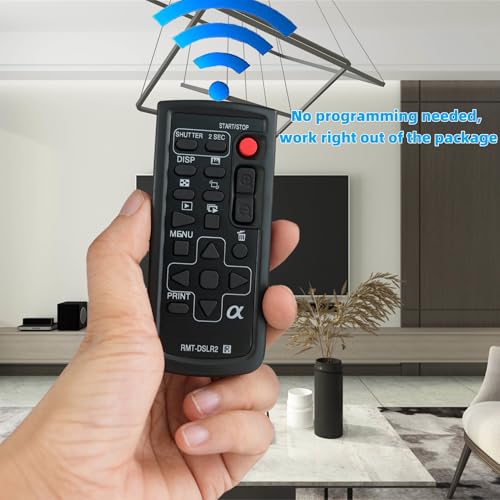 Kassionel Replacement Remote Control RMT-DSLR2 for Sony Interchangeable Lens Digital Camera RMT-DSLR2 ILCE-7M2 ILCE-7M2K ILCE-7S ILCE-6000 ILCE-6000L ILCE-6000Y ILCE-7 ILCE-7K ILCE-7R NEX-5T NEX-5TL - Image 2