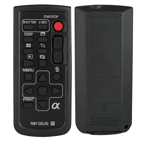 Kassionel Replacement Remote Control RMT-DSLR2 for Sony Interchangeable Lens Digital Camera RMT-DSLR2 ILCE-7M2 ILCE-7M2K ILCE-7S ILCE-6000 ILCE-6000L ILCE-6000Y ILCE-7 ILCE-7K ILCE-7R NEX-5T NEX-5TL - Image 1