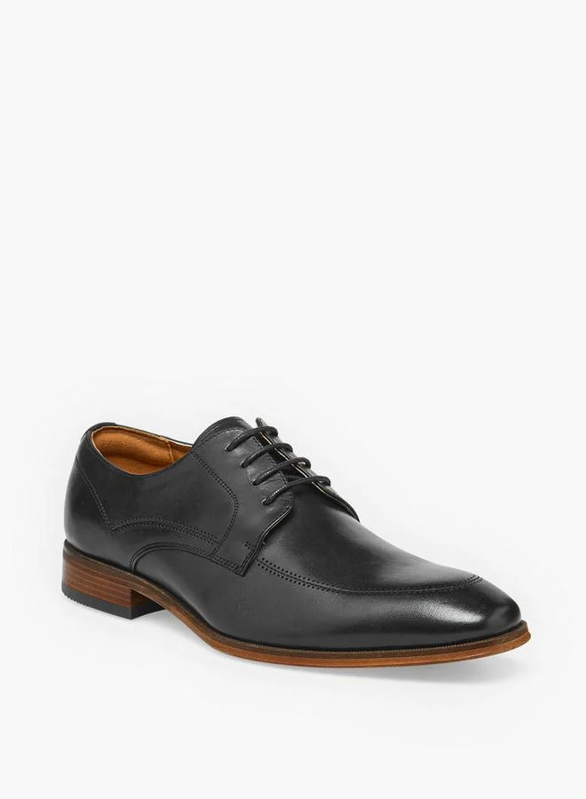 دوتشيني Women Leather Lace-Up Derby Shoes