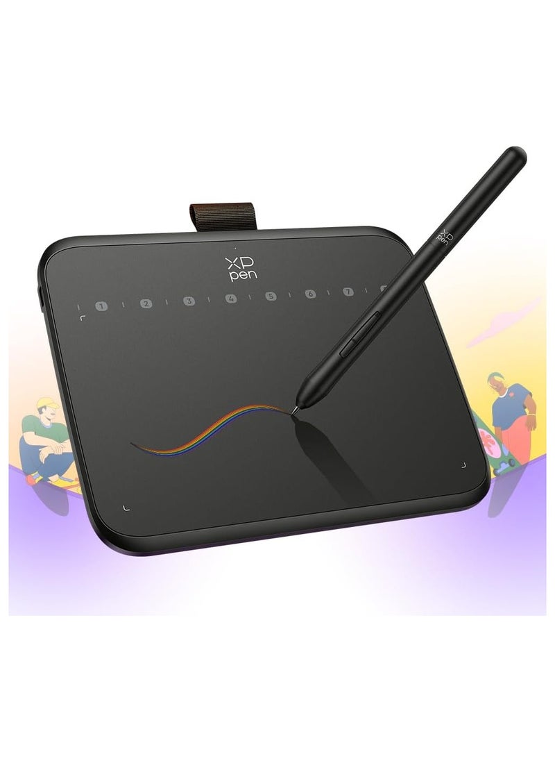 XP-PEN - XP-PEN Deco 640 Graphic Drawing Tablet – 6x4" Graphic Pad with 16384 Pressure Levels & Battery-Free Stylus OSU - Image 1