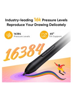 إكس بي-بن جهاز إكس بي بين ديكو 640 للرسم لوحة رسم بحساسية ضغط 16384 قلم خالي من البطارية بحجم 6×4 إنش  - Image 2