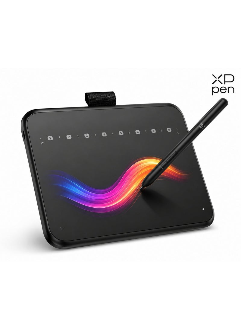 XP-PEN Deco 640 Graphics Drawing Tablet 6 × 4 Inch 16K Pressure Stylus, 60° Tilt Support, Battery-Free Pen for OSU - Image 1