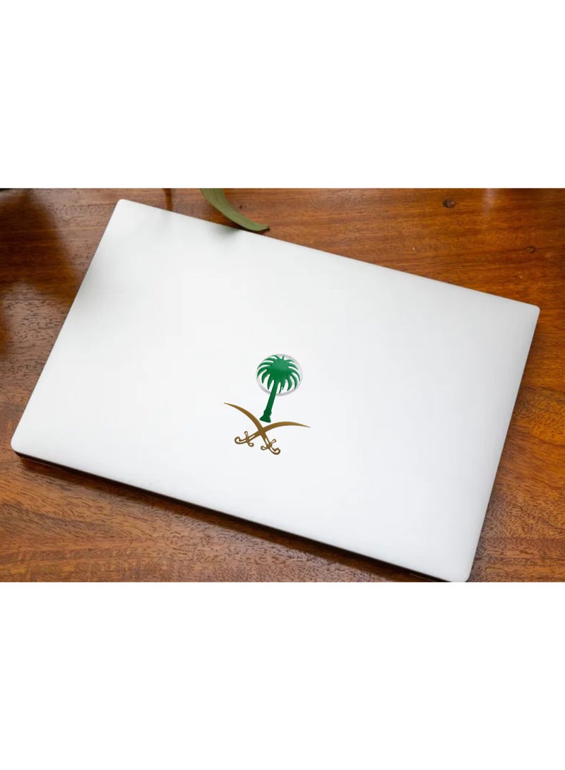 3 قطع من ملصقات اليوم الوطني السعودي للقميص أو الهاتف أو الكمبيوتر المحمول أو أي سطح آخر - Image 3