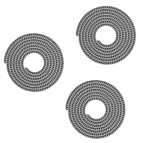 EDNITA Cable Charger Protector Spiral Triple Colour 1.5 Meter 150 cm Plastic Cord Wire Charger Winder for iPhone and Android Charging Cables (Pack of 3) - Image 1