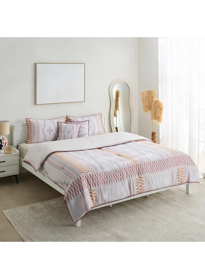 Home Box Artisan Deluxe Nomad Fire 5-Piece King Comforter Set 220 x 240 cm