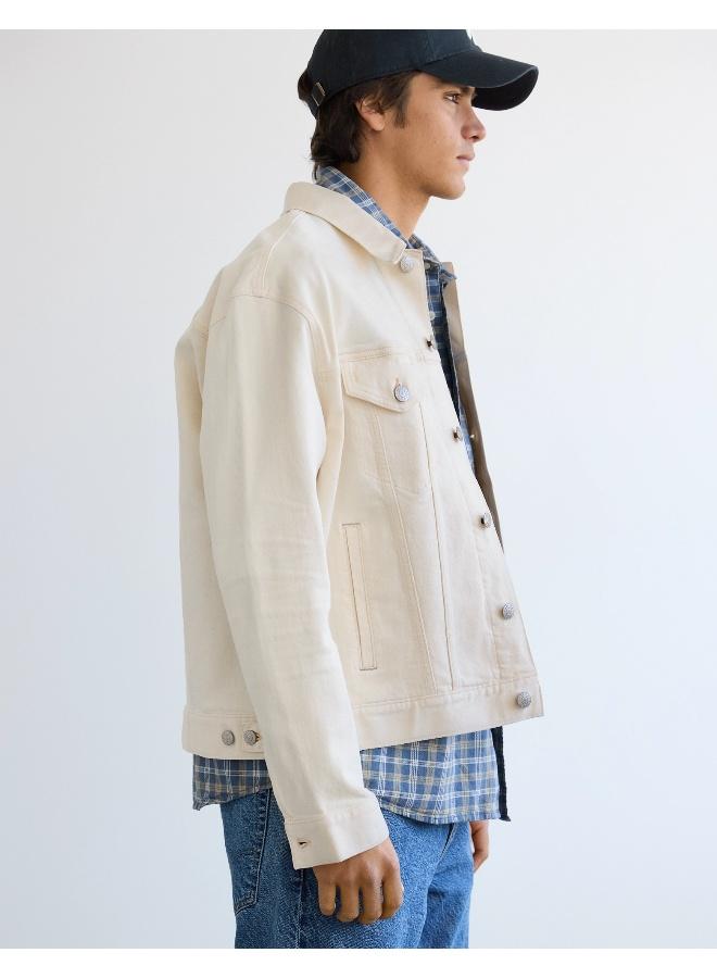American Eagle جاكيت جينز دراجة AE  - Image 4