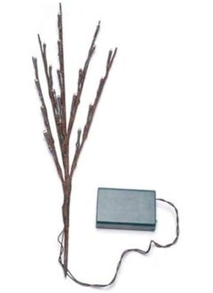 إيروريكس مصباح شجرة LED خارجي من Tomsoo Warm White مكون من 20 مصباح LED لتزيين شجرة عيد الحب ببطارية LED  - Image 2