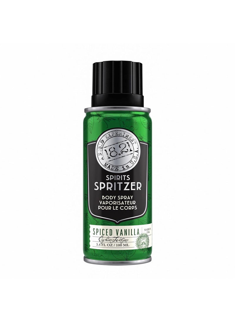 18.21 Man Made - 18.21 Man Made Men’s Spirits Spritzer, 3.4 oz. - Long-Lasting All Over Body Spray with Masculine Aromatics - Gifts for Him - Image 1