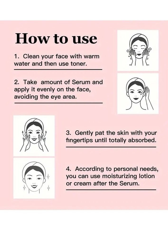 Lanthome Lanthome 60ml Watermelon Niacinamide Serum - Moisturizing Facial Primer & Highlighter, Hyaluronic Cream Base Formulation for Brighter Skin, Over Capacity, Lightweight Moisture & Glow  - Image 2