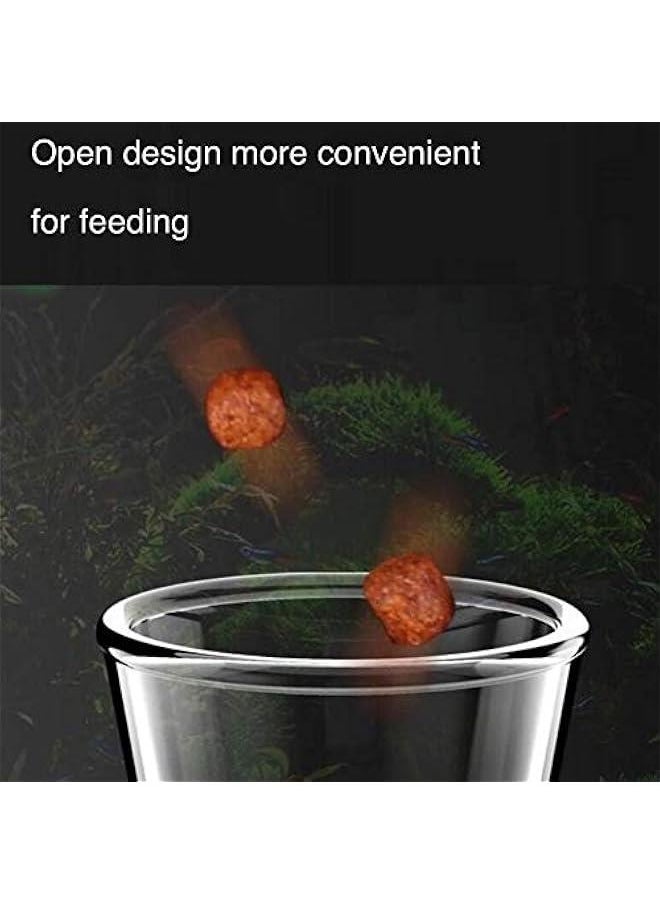 Generic Aquarium Shrimp Feeding Tube and Dish, Clear Crystal Glass Fish Tank Shrimp Feeder Tube Tray  - Image 5