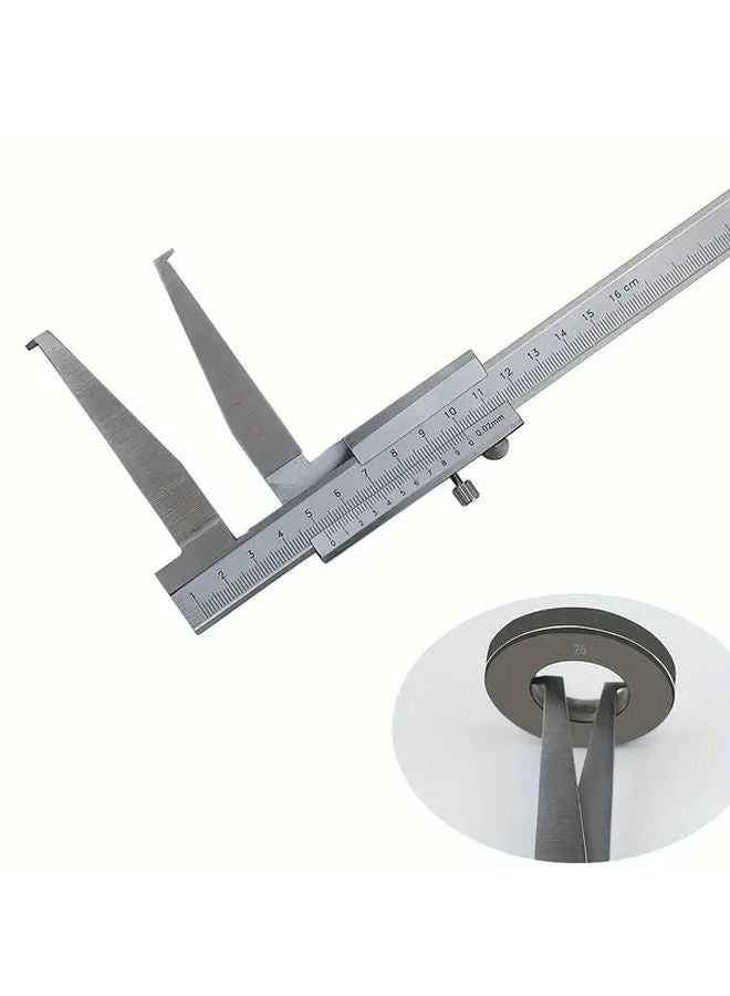 10 160mm Vernier Caliper Inner Groove Mechanical Measurement Tool - Image 3