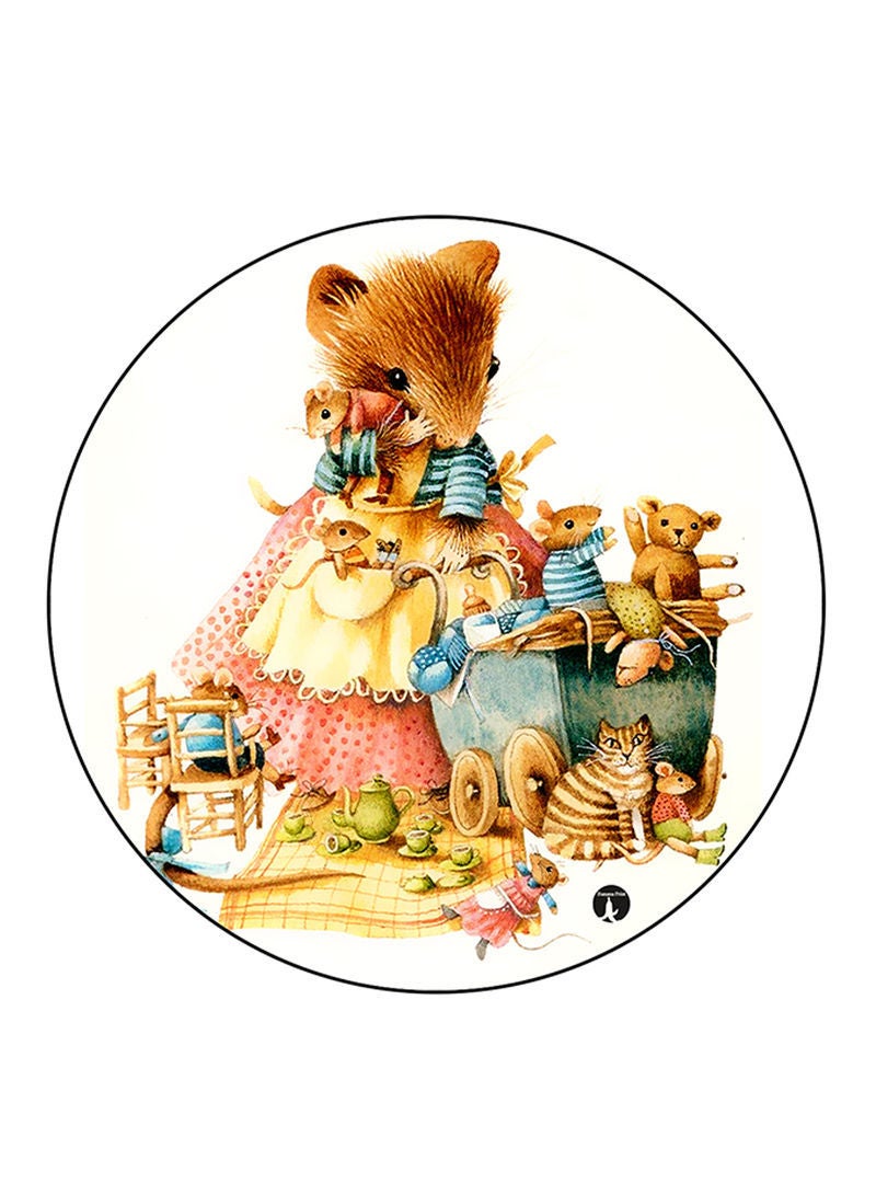 RKN Mouses Printed Mouse Pad  Multicolour