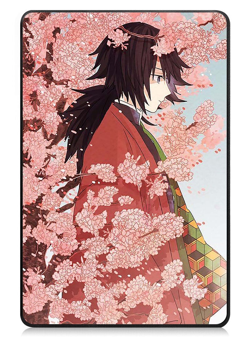 Theodor Protective Flip Case For Samsung Galaxy Tab A9 With Trifold Stand Auto Wake Sleep Shockproof Cover The Anime Demon slayer - Image 1