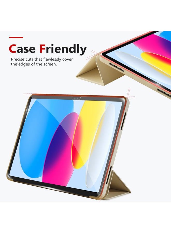 bersem Screen Protector Compatible with iPad 10th/11th Generation A16 (10.9/11 Inch, 2022/2025), 9H Tempered Glass, Auto-Alignment EZ Kit, Tempered Glass, Ultra Clear, Anti-Scratch, 1 Pack - Image 5