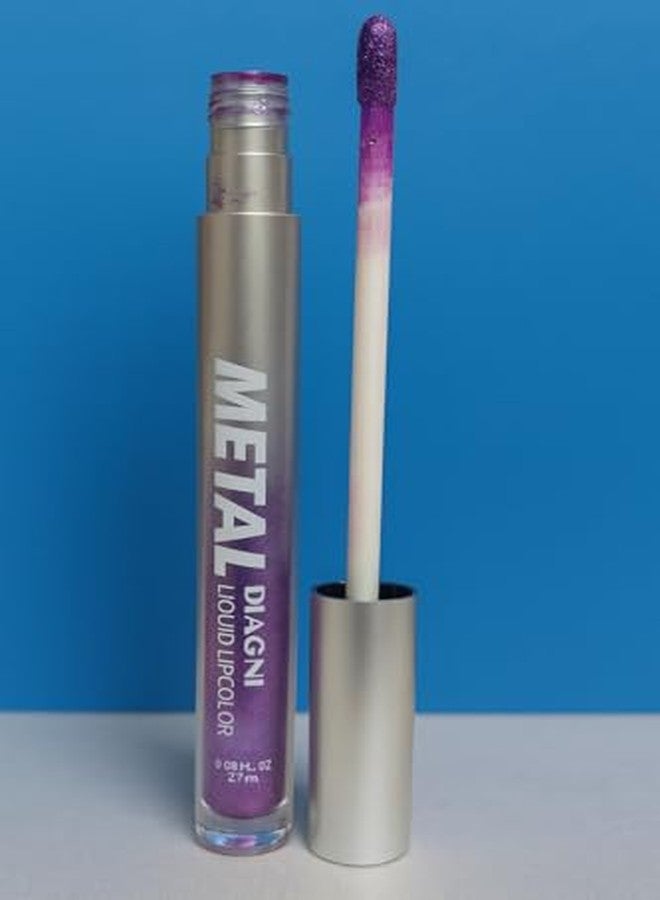 MEGAGA USA Metal Diaoni Liquid Lip Color - Rich Pigment, Metallic Gloss, Non-Drying Formula with All-Day Comfort Wear - Image 5