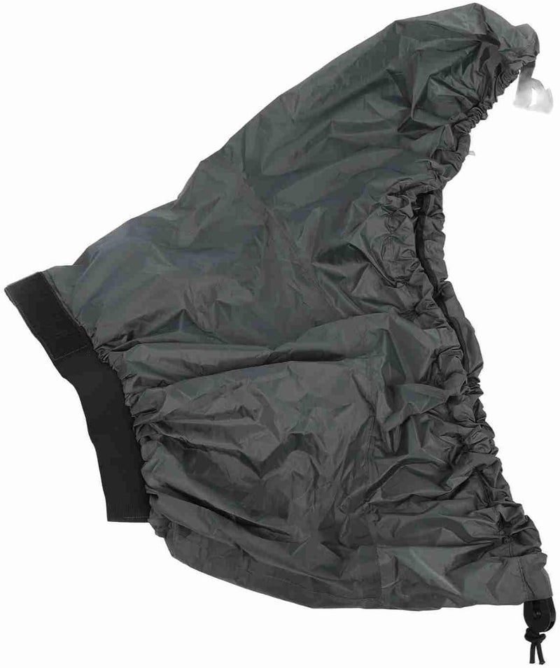 HURRISE Universal Kayak Spray Skirt, Waterproof Nylon Kayak Spray Skirt Adjustable Elastic Straps Cover Kayak Sports Accessory - Image 2