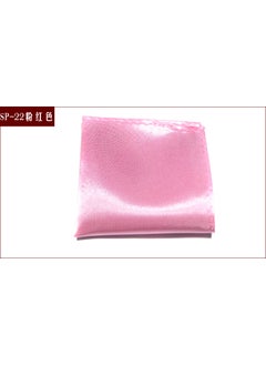 Generic Mens Formal Pocket Squares Solid Colors SP-22 Pink 