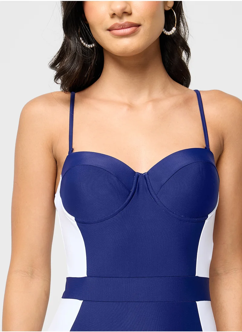 ELLA Color Block Swimsuit