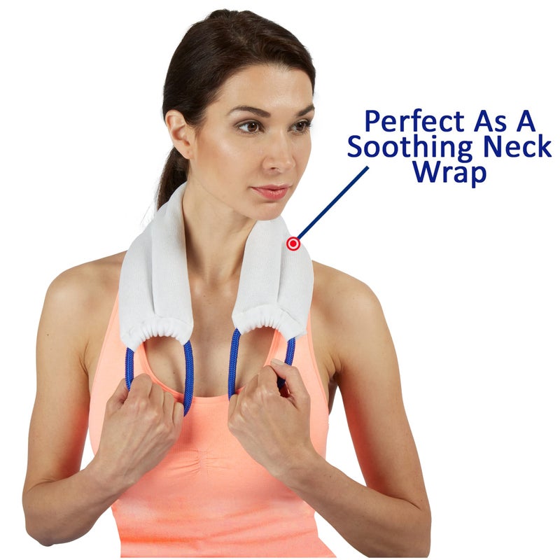 careX Bed Buddy Neck Heating Pad and Microwave Heating Pad, Heated Neck Wrap - Heating Pad For Neck, Sore Muscles - Microwavable Neck Heating Pad, Heating Pad For Cramps, Neck Warmer - Image 4